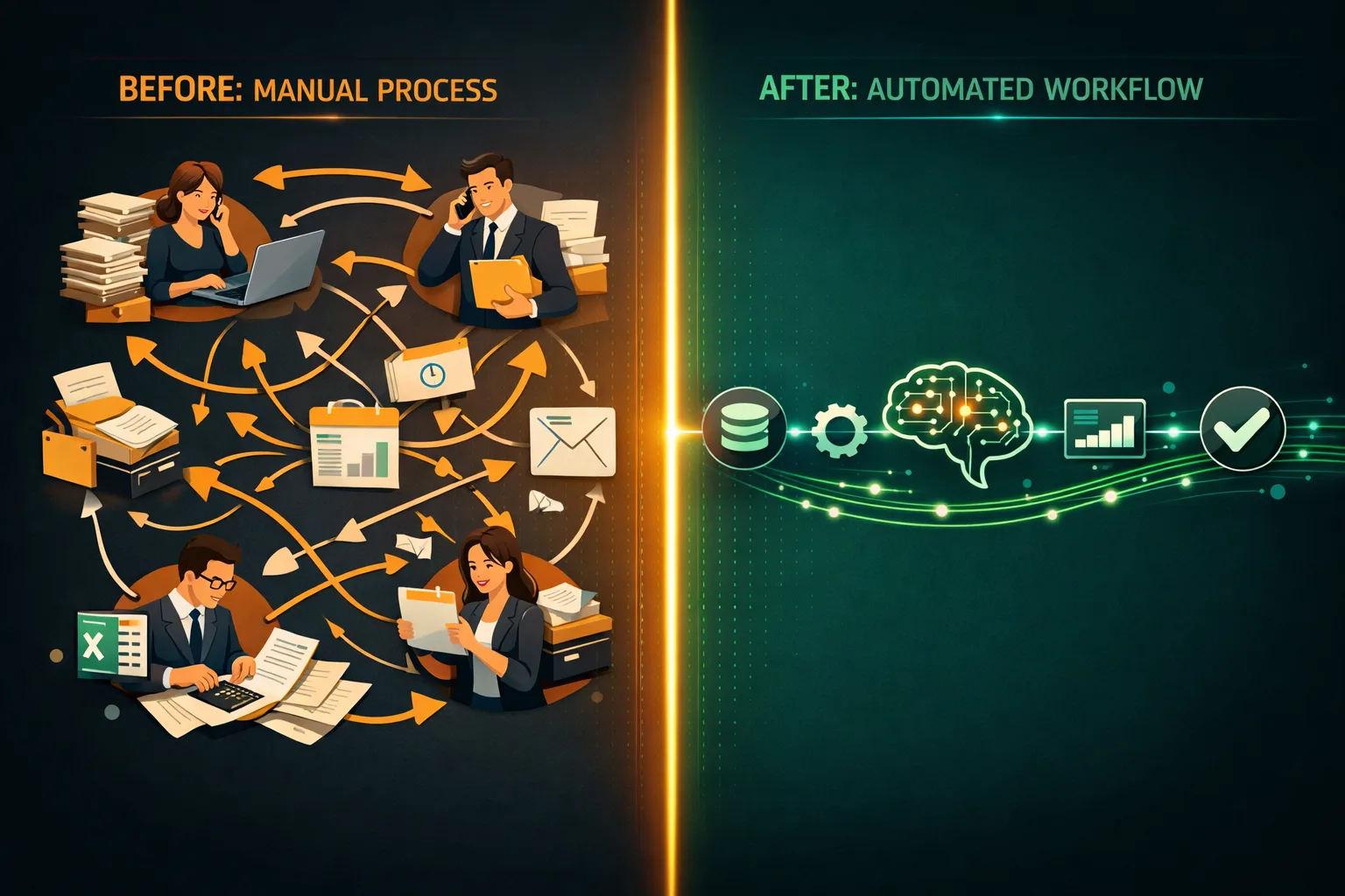 How AI Automation Works in Practice