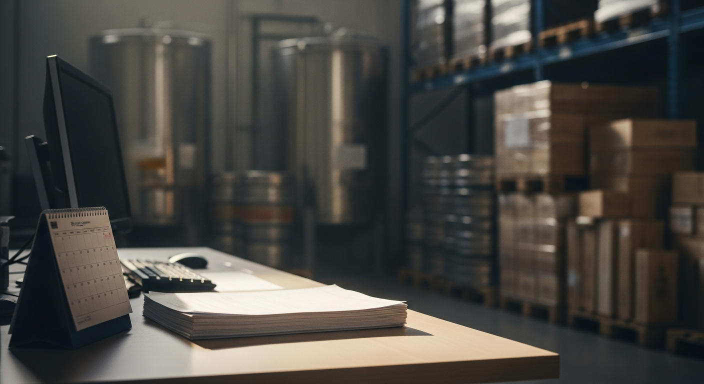 Alcohol Licence Reporting — Three Dates a Year and Data You Already Have in the ERP